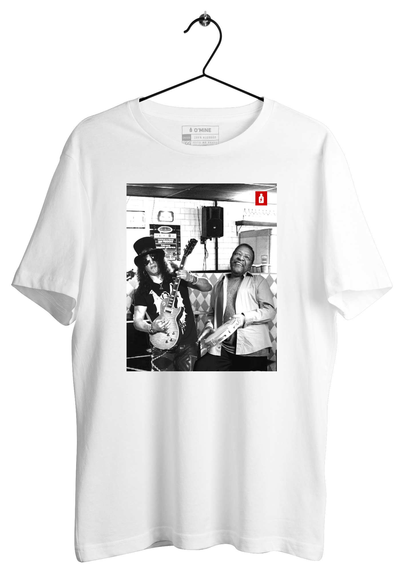 Camiseta Slash & Martinho - PEÇA DE MOSTRUÁRIO