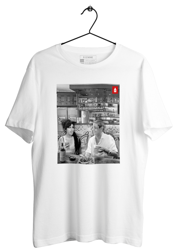 Camiseta Amy & Zeca - PEÇA DE MOSTRUÁRIO