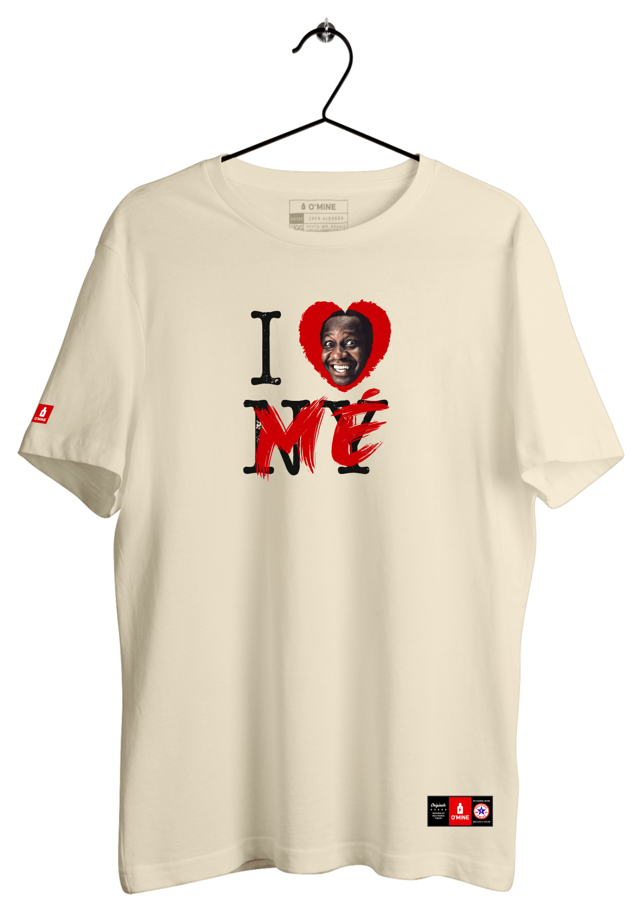 Camiseta Mussum I Love Mé - OUTLET