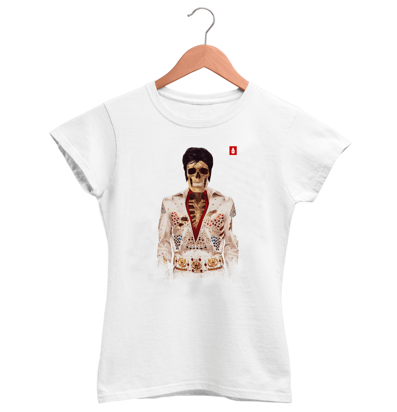 Baby Look Elvis Até os Ossos