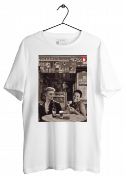 Camiseta David Bowie & Elis Regina - PEÇA DE MOSTRUÁRIO