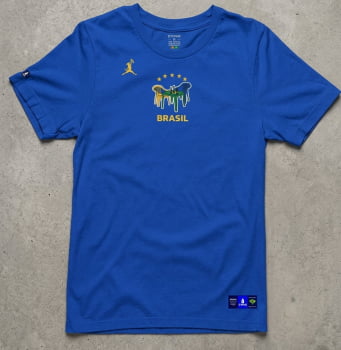 Camiseta Azul do Brasil