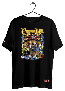 Camiseta Cypress Hill DJ Skull