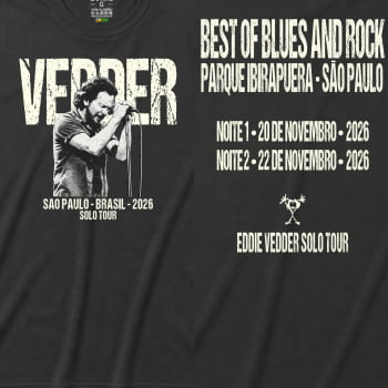 Camiseta Eddie Vedder Tour 2026