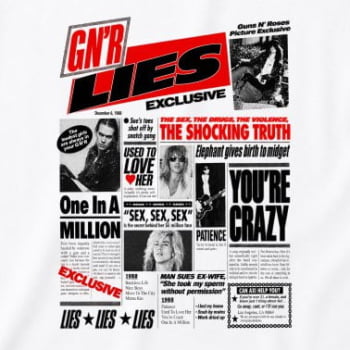 Camiseta Guns N’ Roses Lies