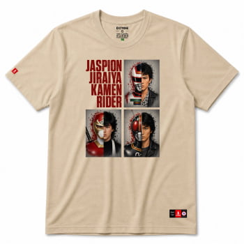 Camiseta Jaspion Jiraiya Kamen Rider