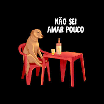 Camiseta Não Sei Amar Pouco