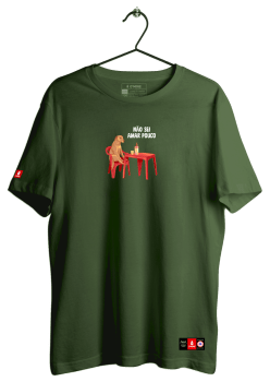 Camiseta Não Sei Amar Pouco