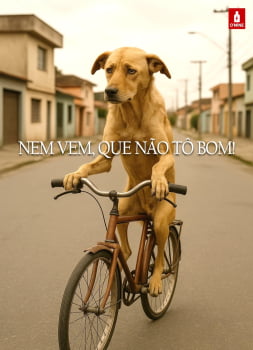 Camiseta Nem Vem