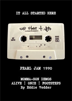 Camiseta Pearl Jam Demo Momma-Son Camiseta Pearl Jam Demo Momma-Son