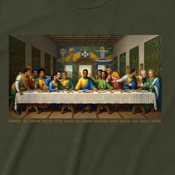 Camiseta Santa Ceia Brasil Raiz
