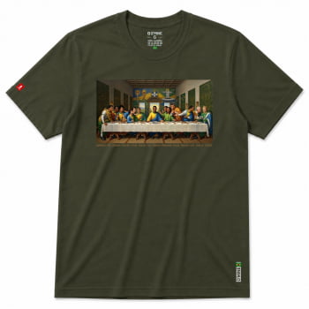 Camiseta Santa Ceia Brasil Raiz