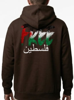 Moletom Canguru Free Palestine