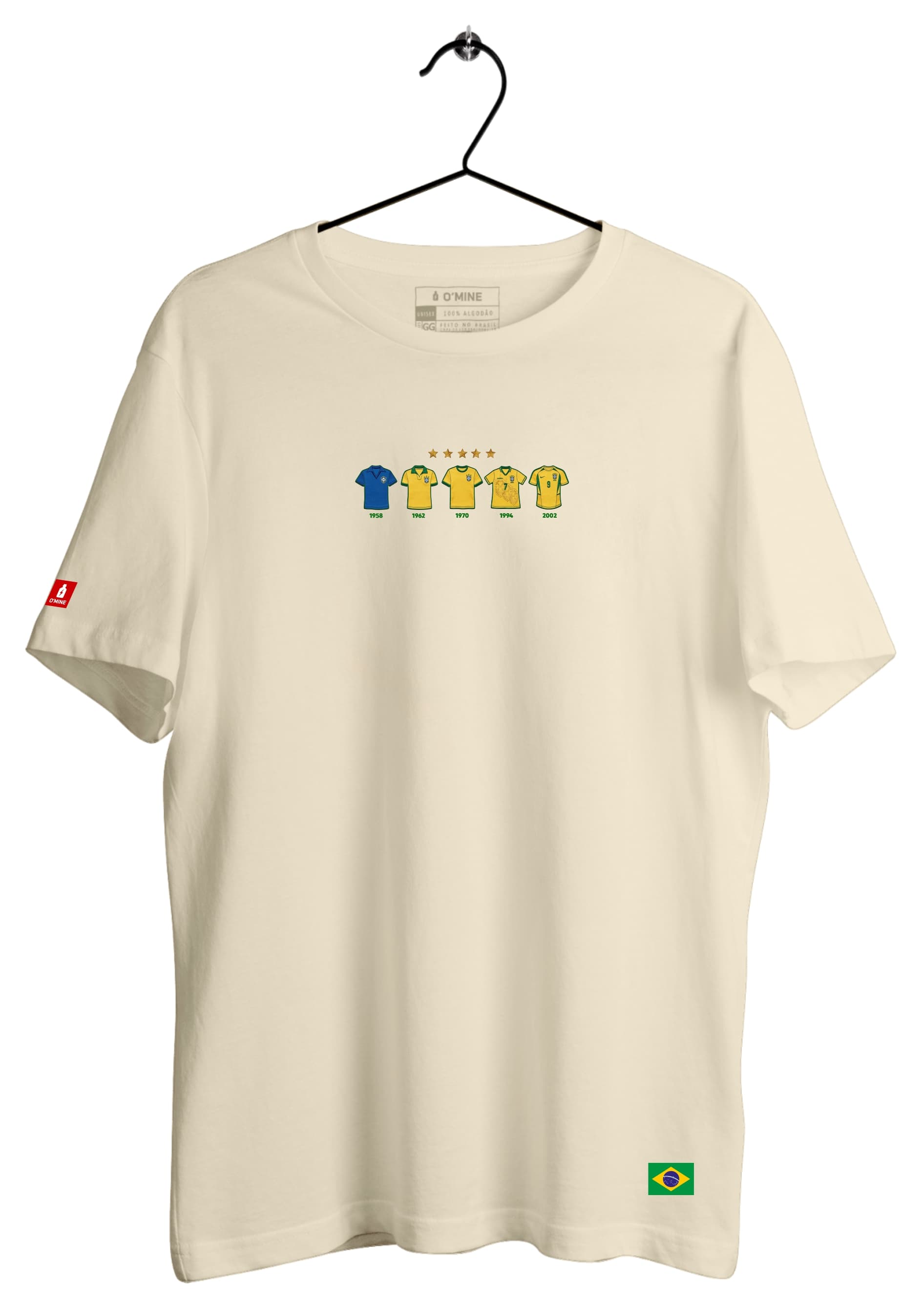 Camiseta Brasil Copas
