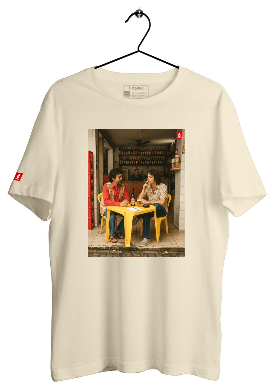 Camiseta Raul e Jim Morrison