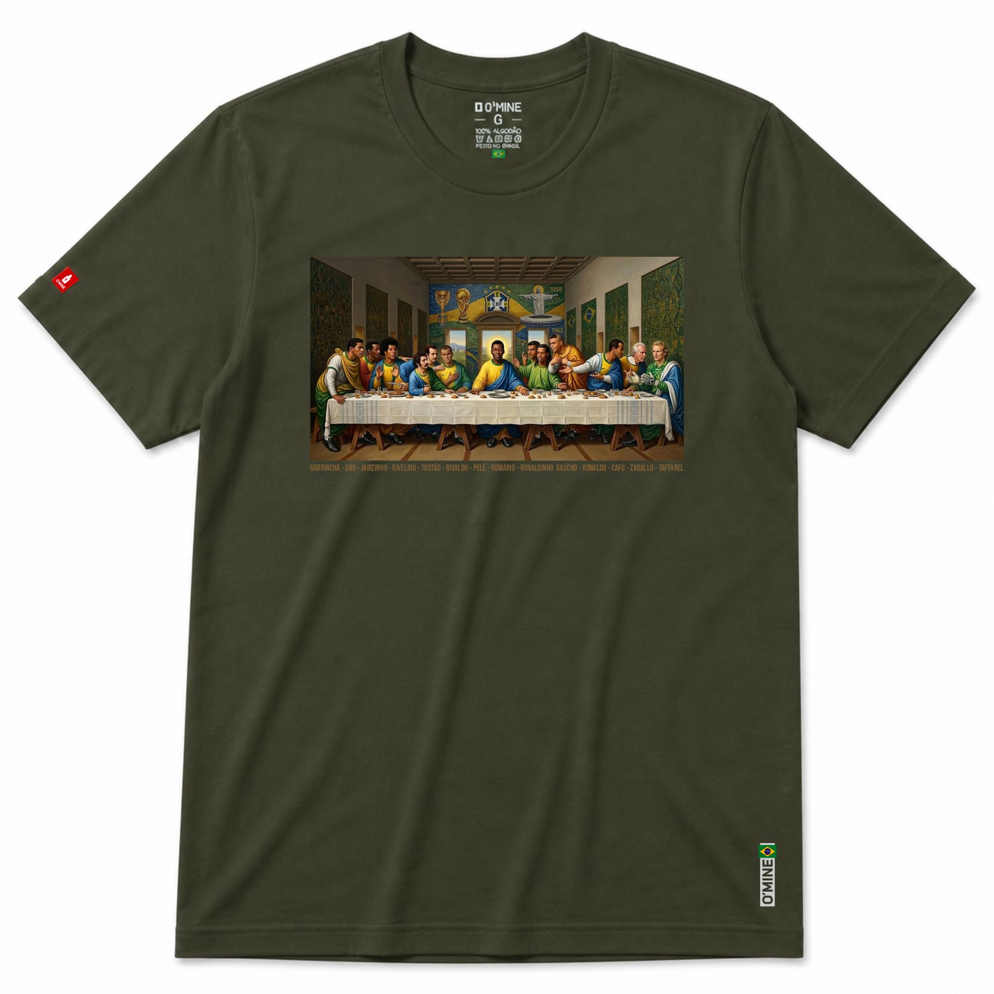 Camiseta Santa Ceia Brasil Raiz