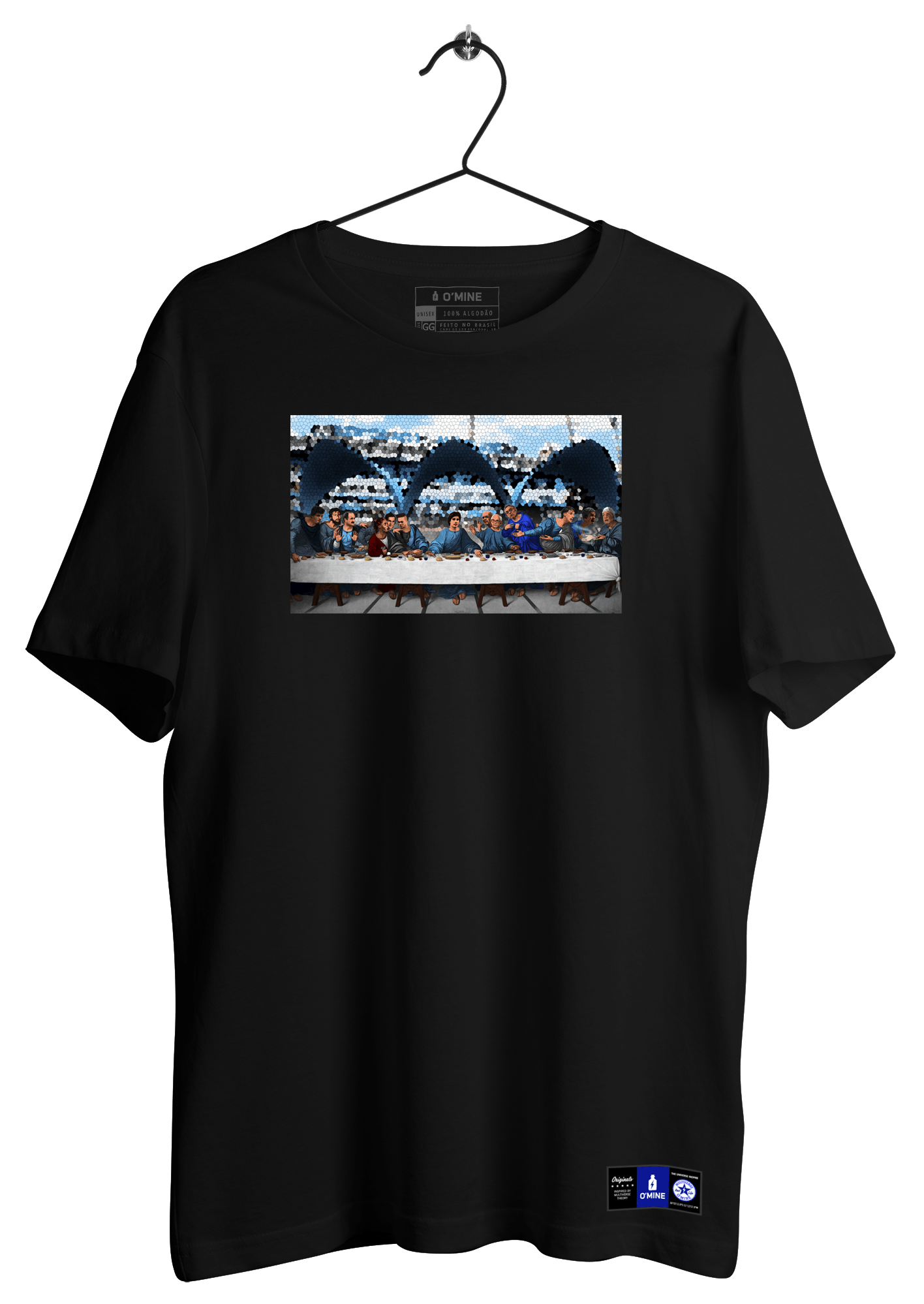 Camiseta Última Ceia Tricolor
